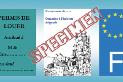 Permis de louer sur zone délimitée