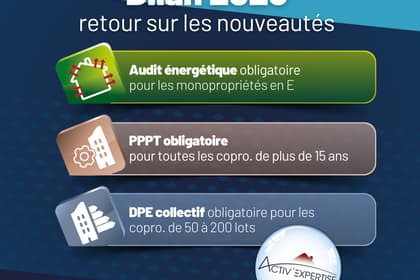 Bilan de l’année 2025 : Les nouvelles évolutions réglementaires en diagnostics immobiliers