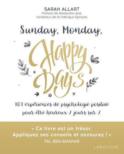 Couverture - Sunday, Monday, Happy Days