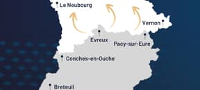 Activ’Expertise Évreux Vallée d’Eure élargit son secteur et dessert désormais Vernon, Louviers, Le Vaudreuil, Val-de-Reuil, Le Neubourg, Giverny et Elbeuf