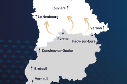 Activ’Expertise Évreux Vallée d’Eure élargit son secteur et dessert désormais Vernon, Louviers, Le Vaudreuil, Val-de-Reuil, Le Neubourg, Giverny et Elbeuf