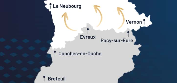 Activ’Expertise Évreux Vallée d’Eure élargit son secteur et dessert désormais Vernon, Louviers, Le Vaudreuil, Val-de-Reuil, Le Neubourg, Giverny et Elbeuf