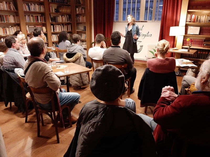 Synthèse poétique en direct lors d’un événement