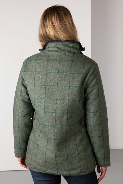 Ladies Tweed Jacket - Wrelton - Blue Check