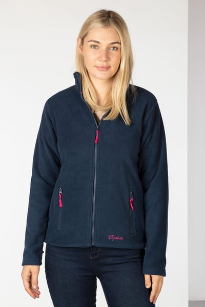 Ladies Full Zip Fleece - Agnes IV - Navy