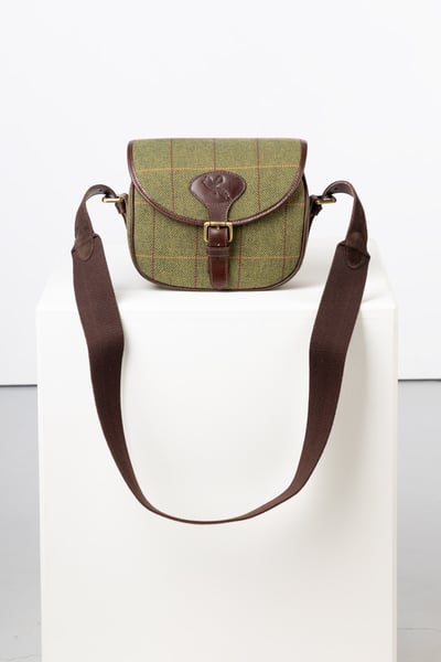 Tweed Cartridge Bag - Danby - Derby Heathland