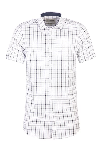 Men's Short Sleeve Country Shirt - Thirsk Dark Navy