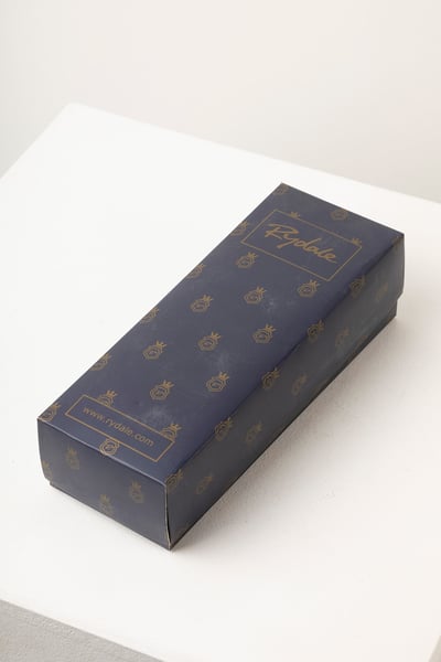 Ladies Socks Gift Box - Emblem Navy