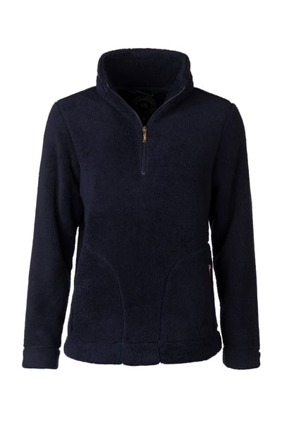 Damen Überkopf-Fleece - Etton II - Marine