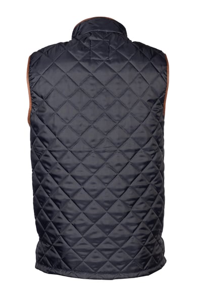 Men's Quilted Waistcoat - Harpham - Navy