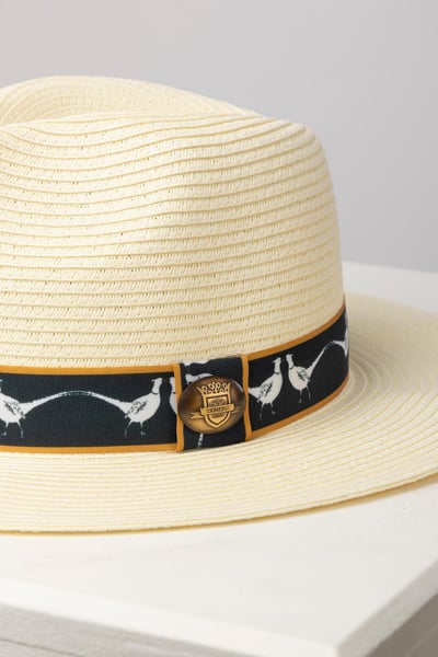 Men's Panama Hat - Malton - Navy Pheasant