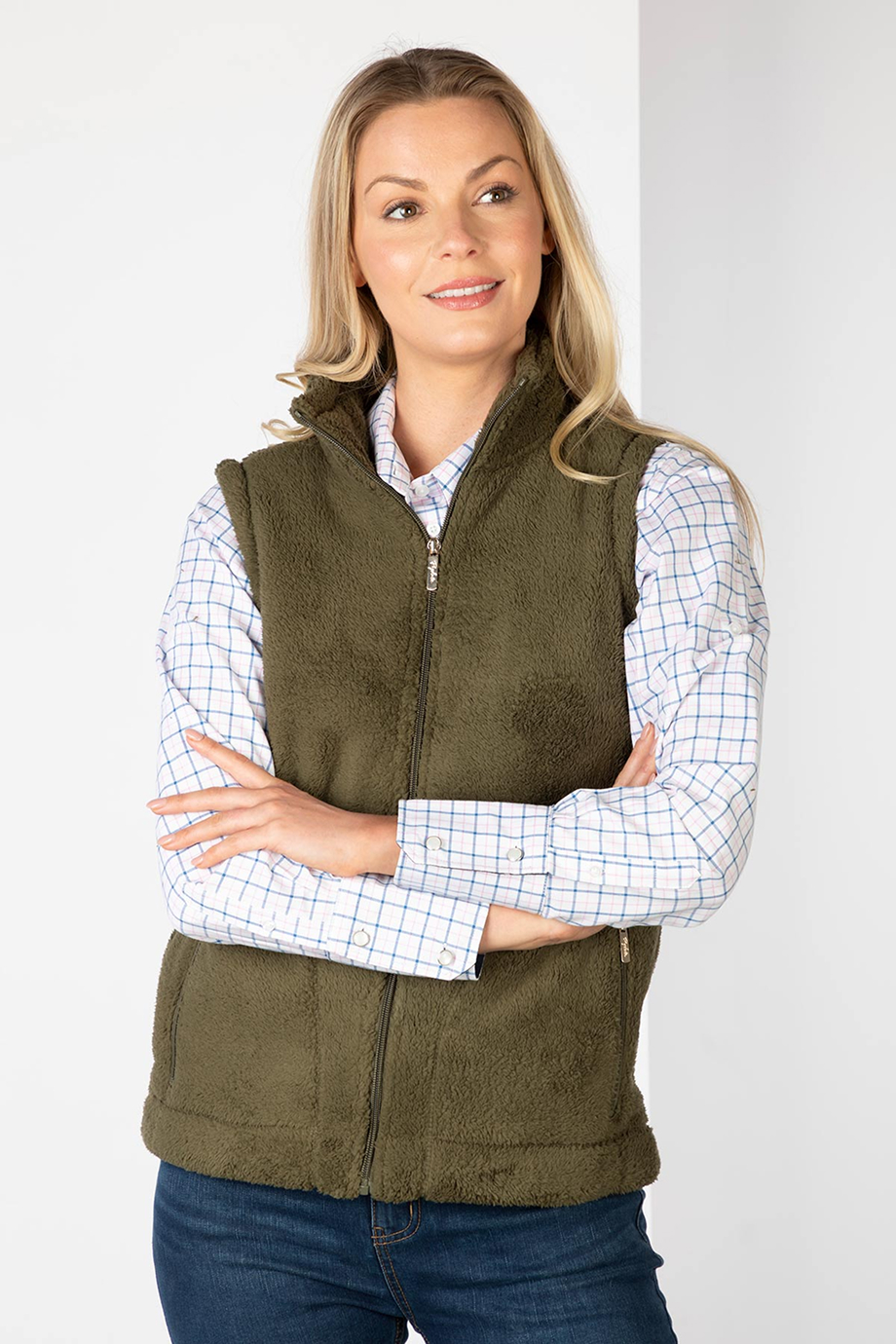 Ladies Fleece Gilet