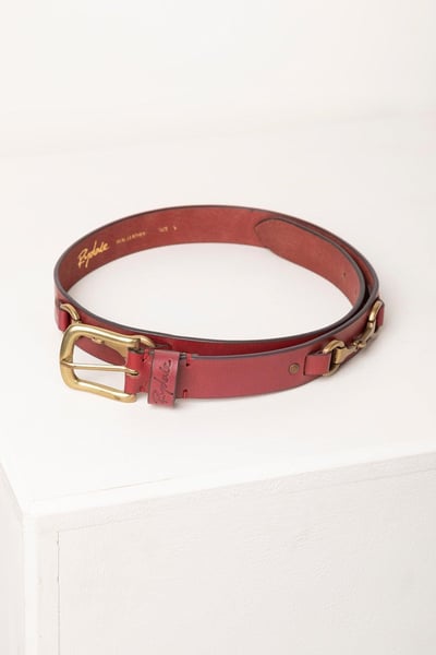 Ladies Snaffle Belt - Lucinda - Pink