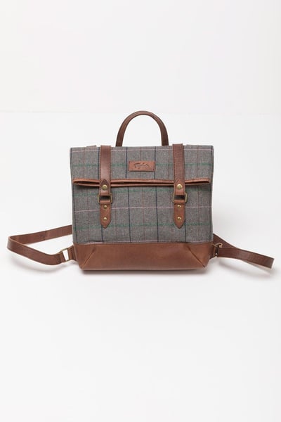 Ladies Tweed Backpack - Annabel - Kate Tweed