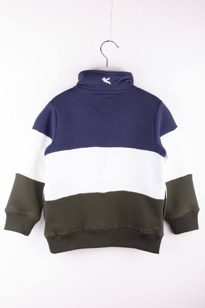 Boys Toddler Sweatshirt - Byland II - Pheasant Navy/White/Olive