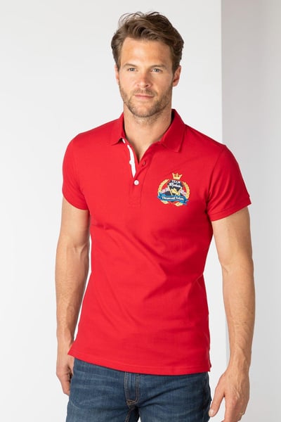 Men's Fordon IV Polo Shirt - Red
