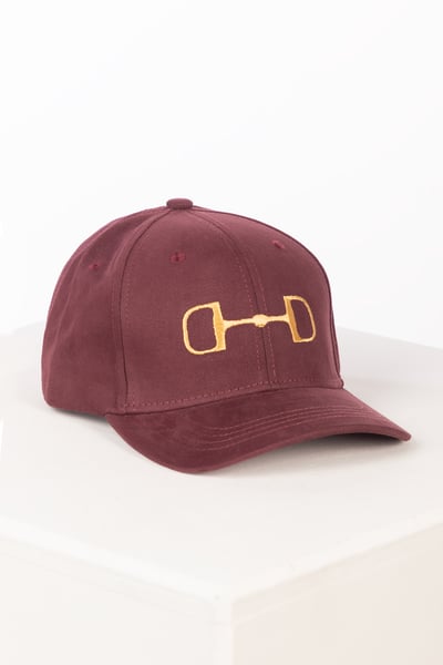 Snaffle Baseball Cap - Ripon - Wine