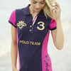 Ropa deportiva de polo para mujer