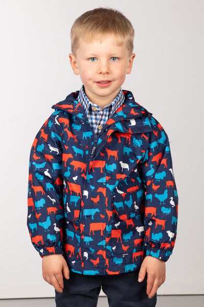 Toddler Splash Jacket - Farmyard
