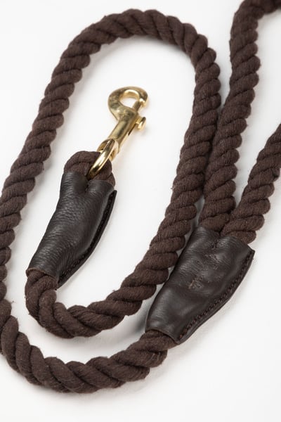 Rope Dog Lead – Yapham - Brown