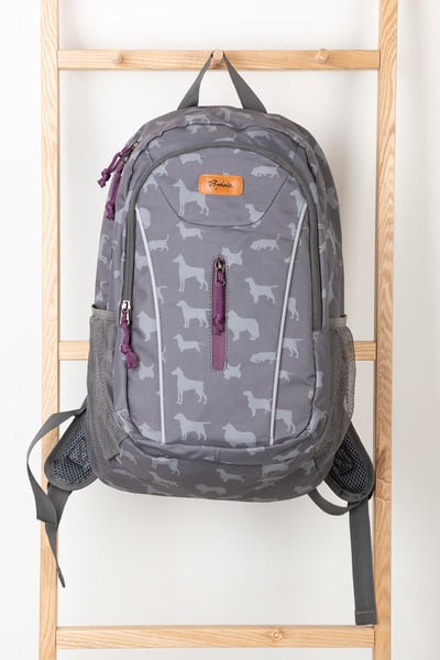 Wanderer-Rucksack - Multi Hund Grau