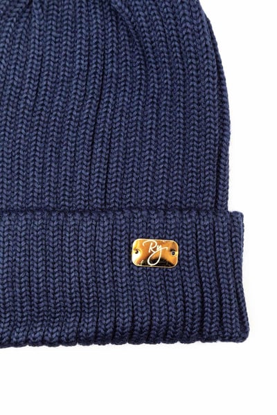 Ladies Beanie Hat - Bella - Navy