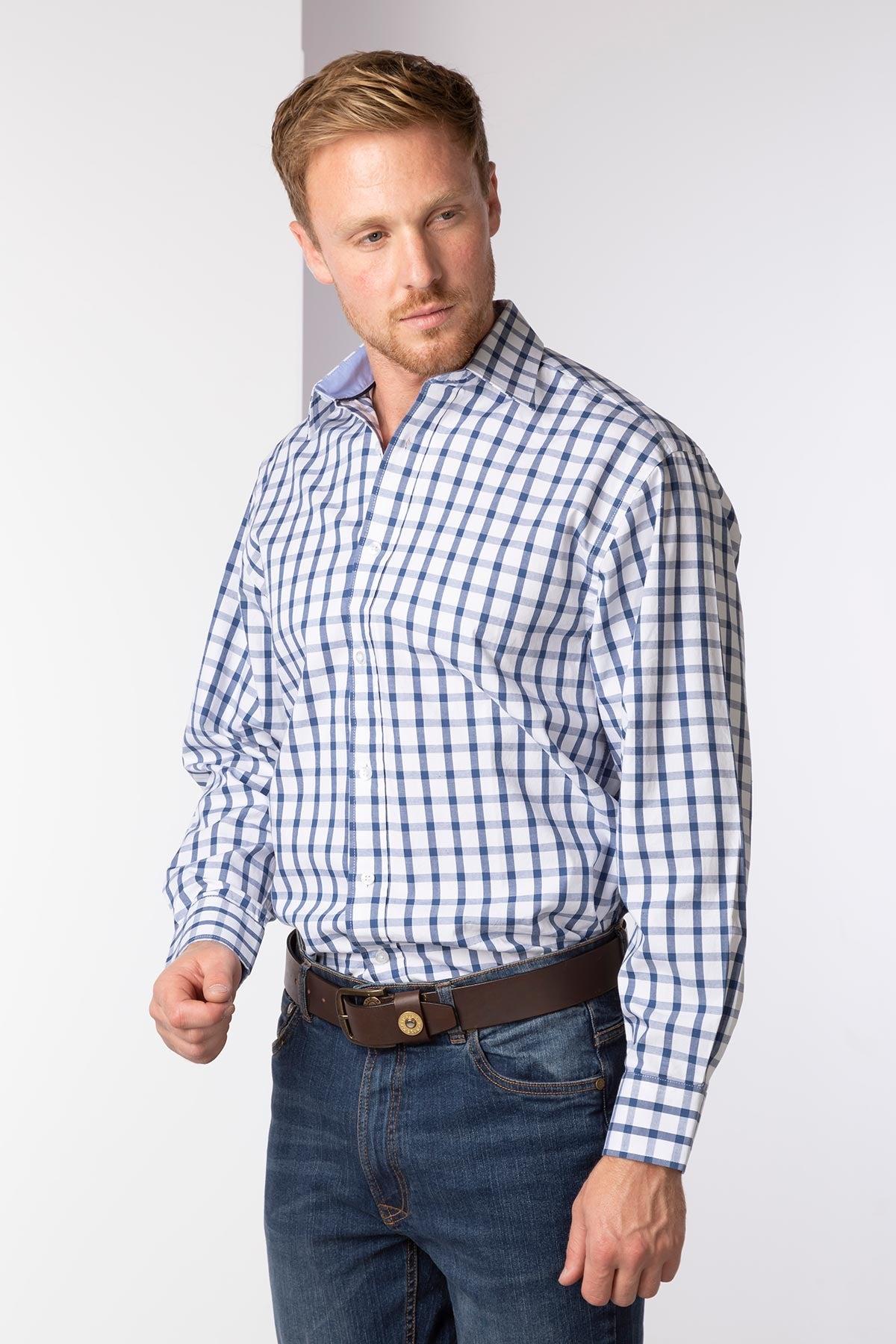 Mens Checked Shirt UK Country Check Shirts for Men Rydale