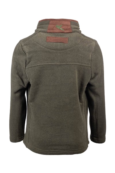 Kid's Fleece Jacket - Huggate - Khaki