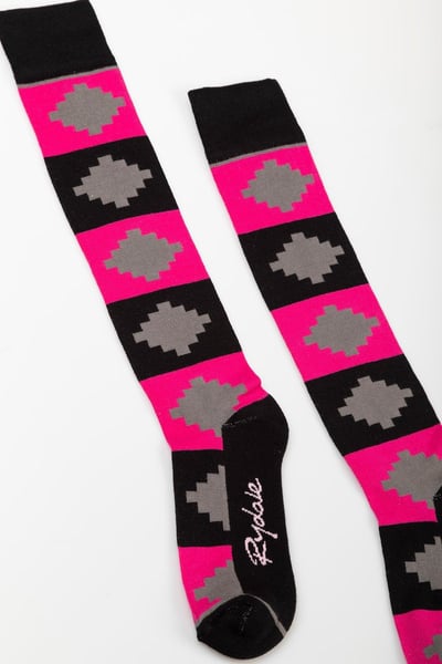 Ladies Polo II Knee Length Socks - Black