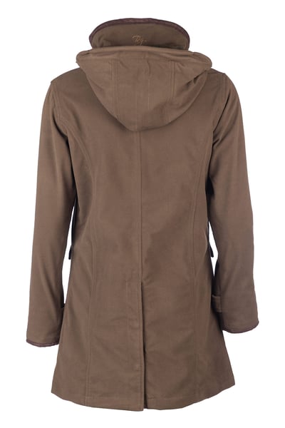 Ladies 3/4 Length Coat – Danby - Brown