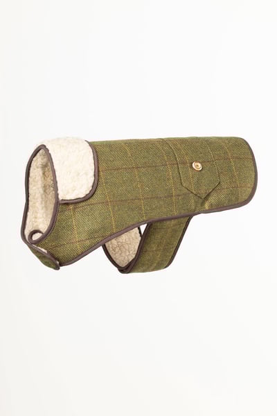 Tweed Dog Coat - Heathland