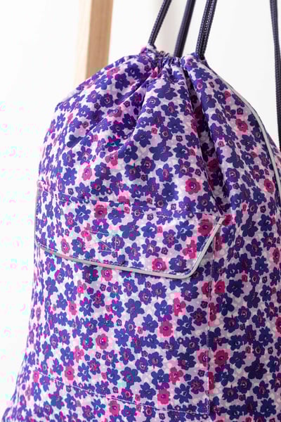 Junior Splash Drawstring PE Bag - Posy