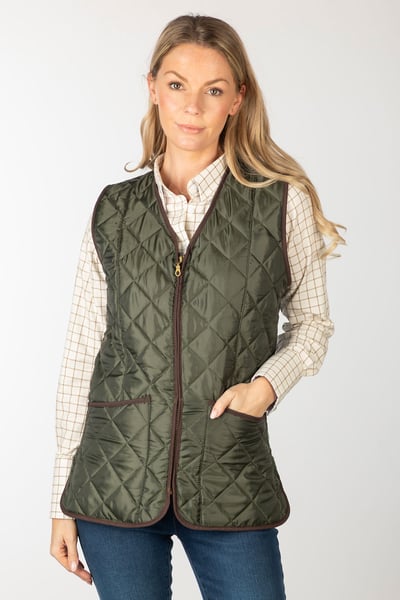Gilet matelassé pour femme - Settle - olive