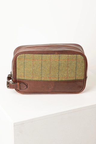 Tweed Washbag