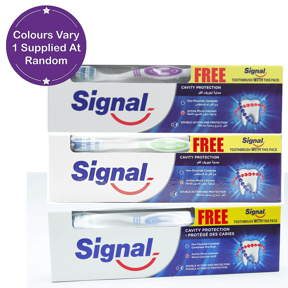 Signal Toothpaste 100ml with Brush | Toothbrush Set UK