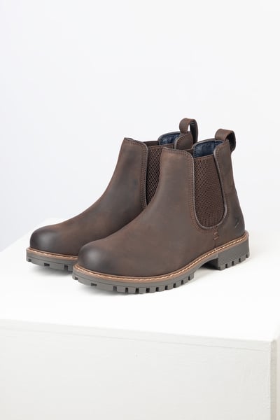 Men's Leather Chelsea Boots - Sledmere II - Waxy Brown