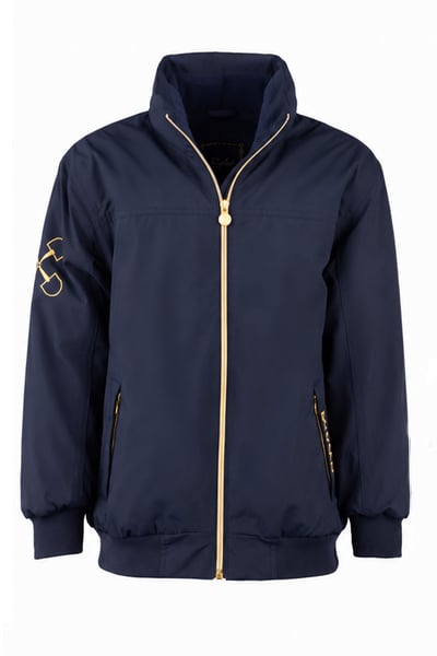 Junior Equestrian Jacket - York - Navy