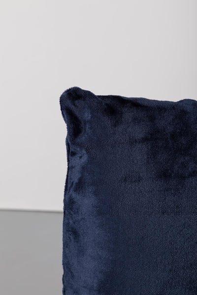 Cowlam Fleece Cushion Cover - Navy