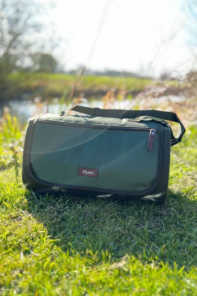 Patterned Picnic Rug - Khaki Pheasant
