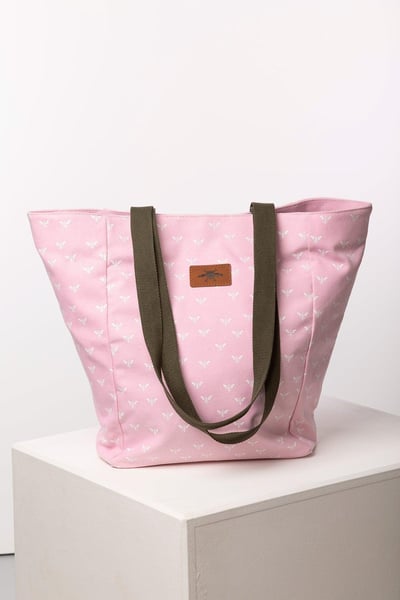 Ladies Canvas Shopping Bag - Roxby - Sorbet