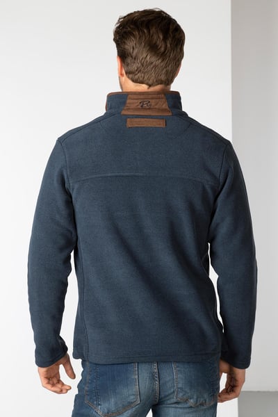 Overhead-Fleece für Herren – Huggate - Marine Marl
