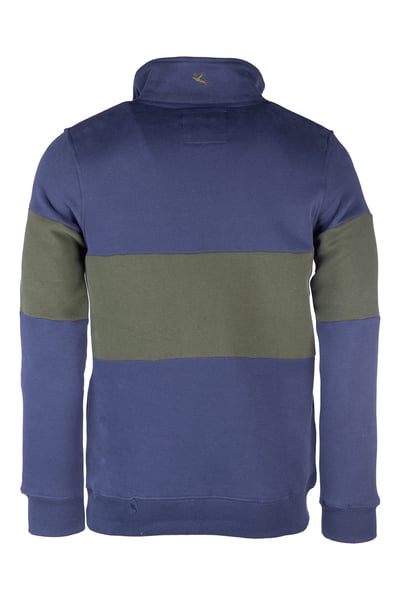 Men's Sweatshirt - Byland - Pheasant Navy/Olive/Navy