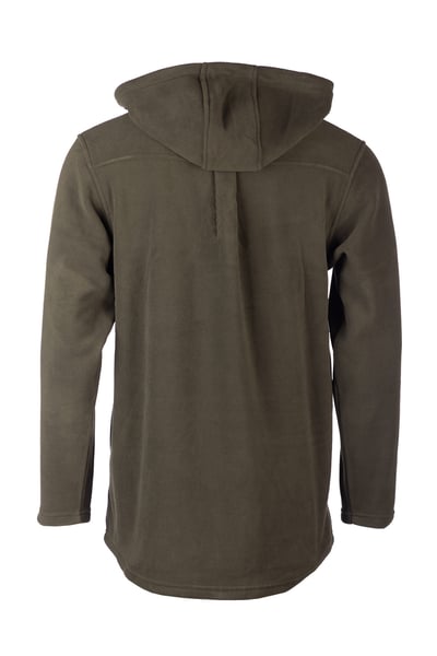 Men's Hooded Fleece Smock - Danby - Olive