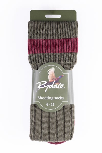 Men’s Shooting Socks – Danby - Dark Olive