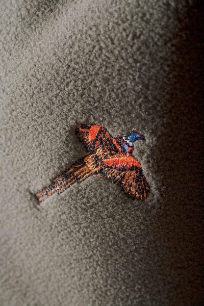 Junior Half Zip Fleece - Gransmoor - Olive