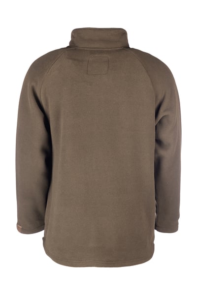 Men's Thick Fleece Overshirt - Heathland - Brown