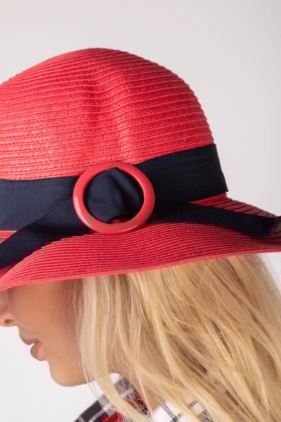 Ladies Summer Hat - Anna II - Cherry