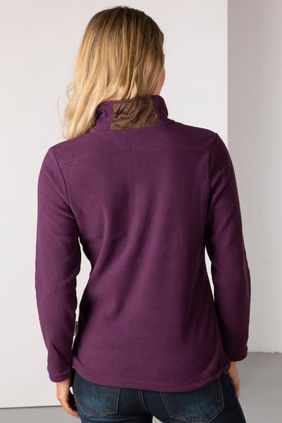 Ladies Kelk Overhead Pheasant Fleece - Berry