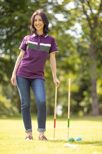 Polo Rayé Femme - Brahman - Baie