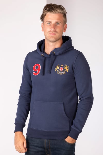 Sweat à capuche Emblem pour homme - Fordon - Marine
